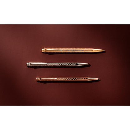 Penna a Sfera Ecridor™ Damier Dorata