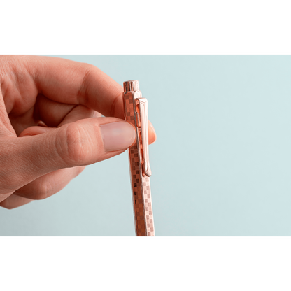 Kugelschreiber Ecridor™ Damier Roségold