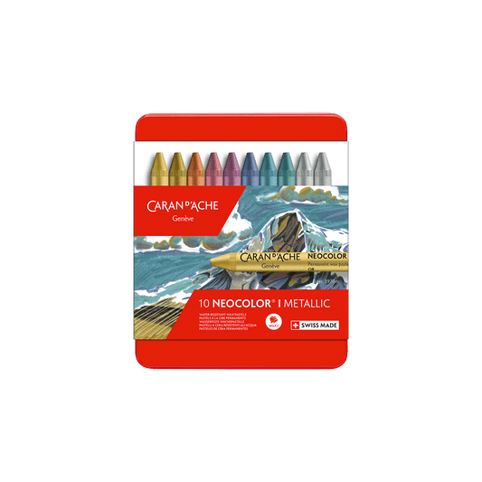 Etui 10 Metallicfarben Pastelle NEOCOLOR™ I
