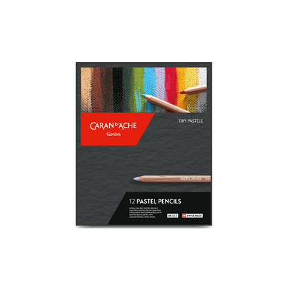 Box of 12 Colours PASTEL PENCILS