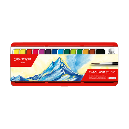 Box of 15 Colour Tablets GOUACHE STUDIO