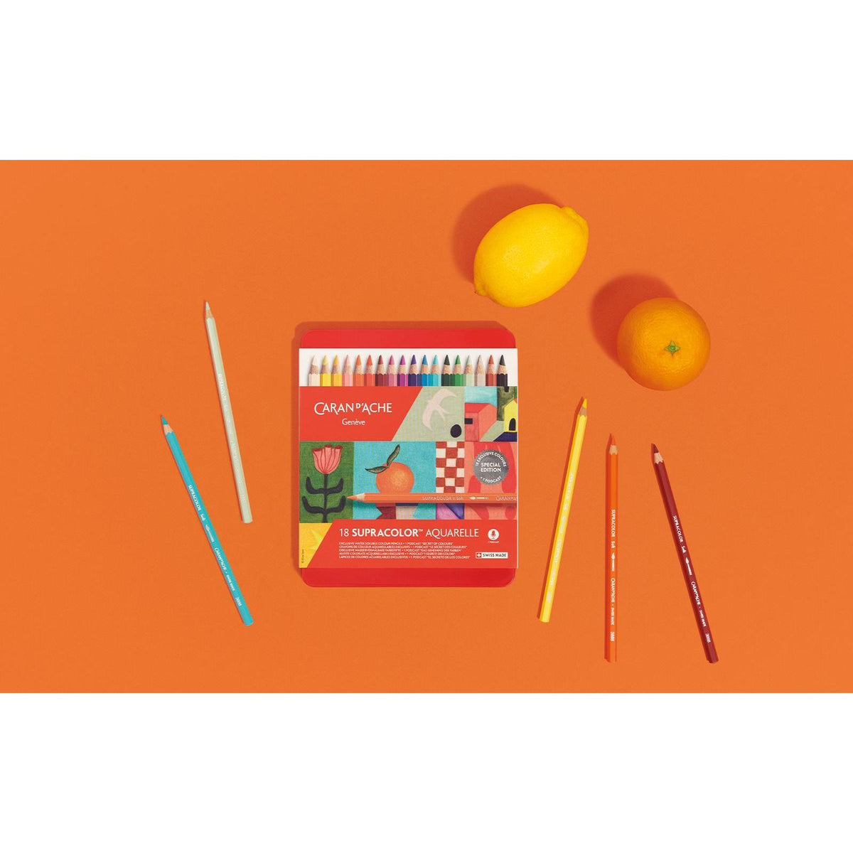 Scatola da 18 colori SUPRACOLOR™ Aquarelle – Edizione Speciale