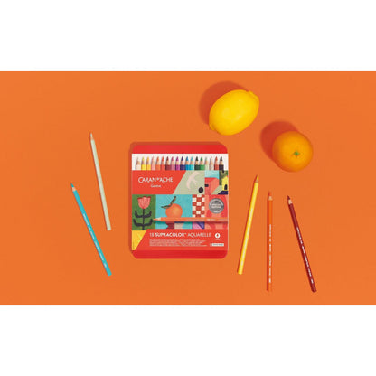Scatola da 18 colori SUPRACOLOR™ Aquarelle – Edizione Speciale