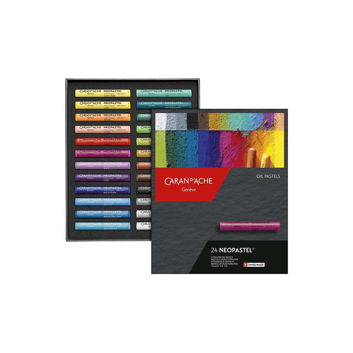 Box of 24 NEOPASTEL™ Pastels