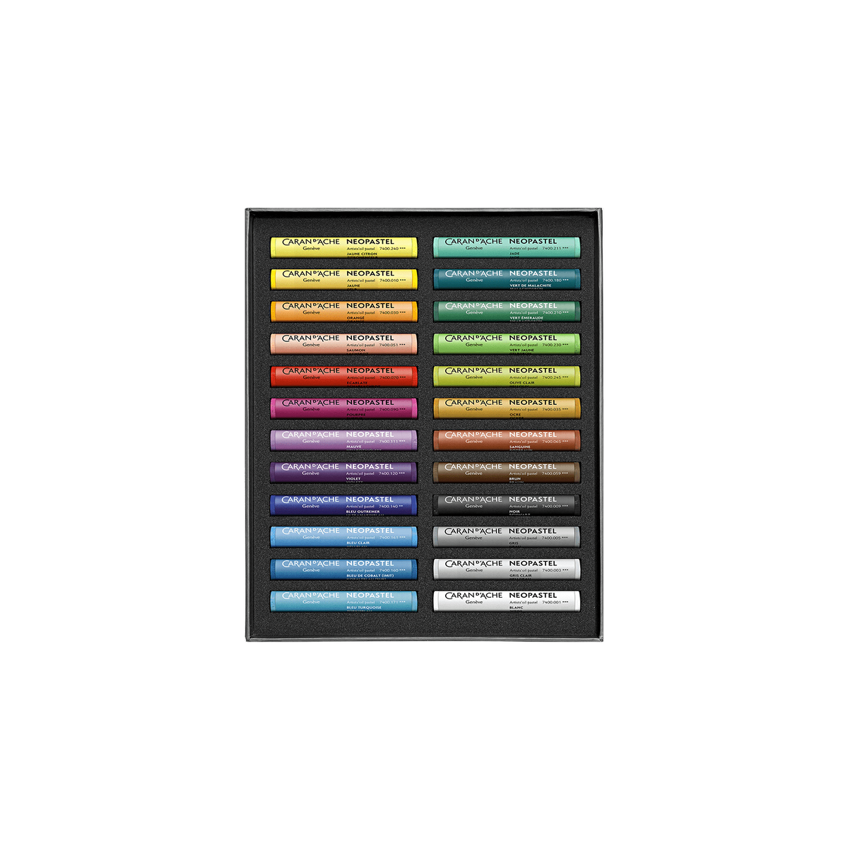 Box of 24 NEOPASTEL™ Pastels