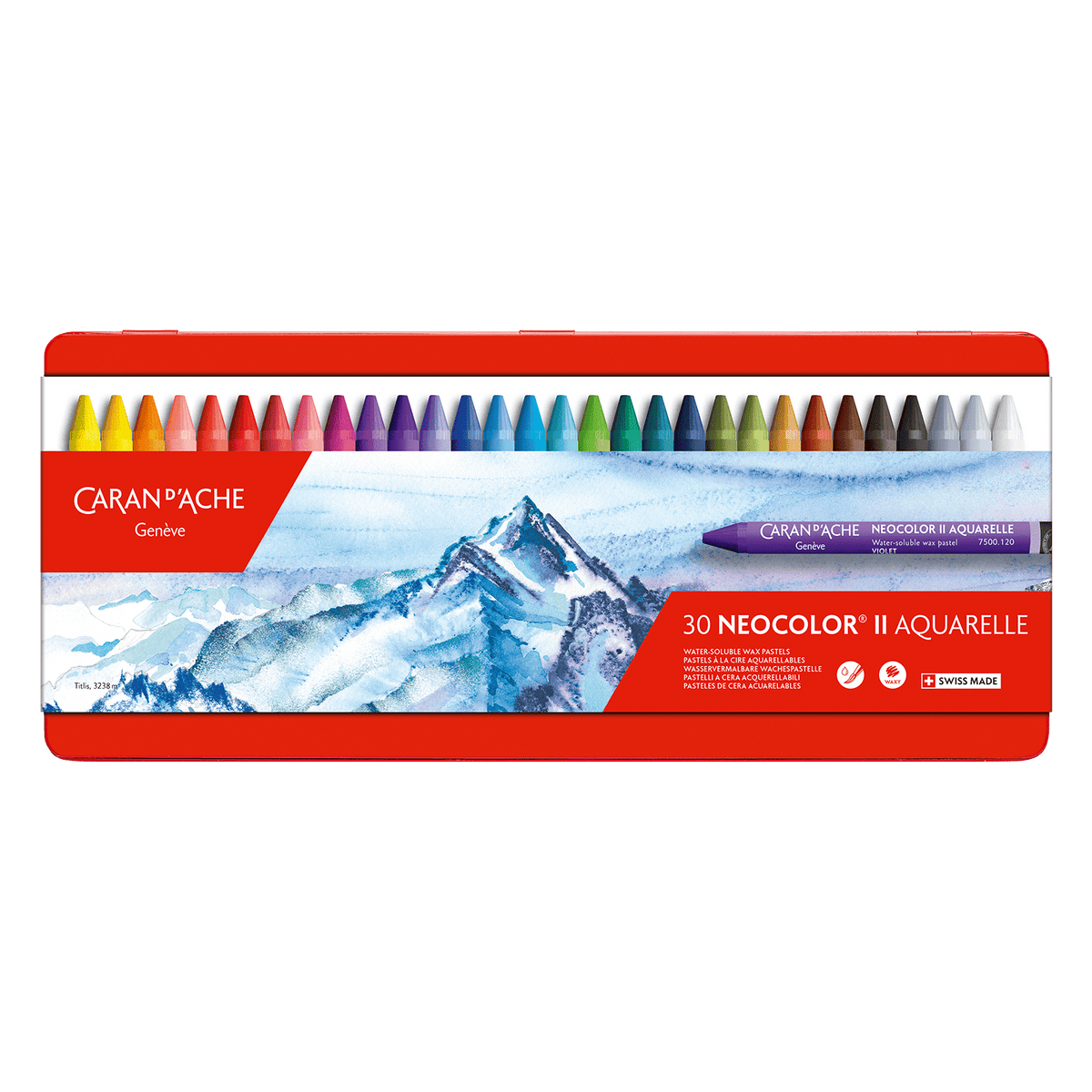 Box of 30 NEOCOLOR™ II Pastels