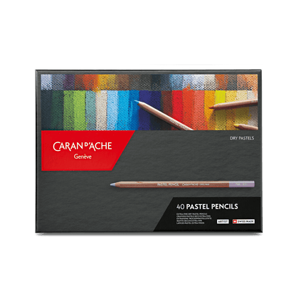 Etui 40 Farben PASTEL PENCILS