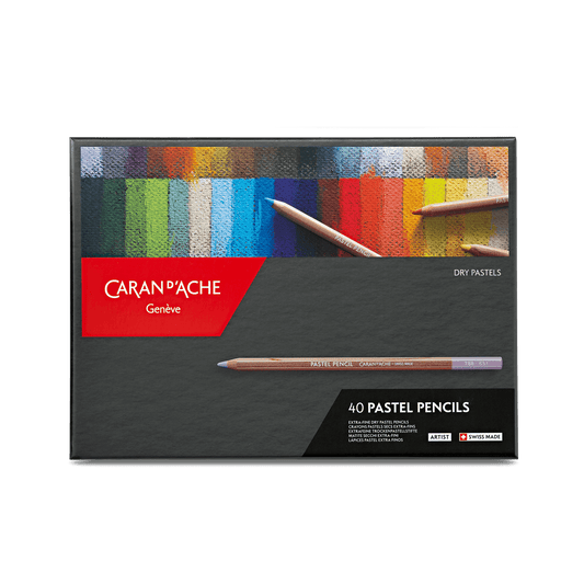 Box of 40 Colours PASTEL PENCILS