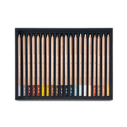 Etui 40 Farben PASTEL PENCILS
