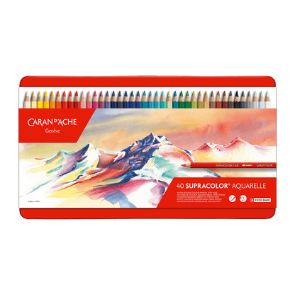 Scatola da 40 Colori SUPRACOLOR™ Aquarelle
