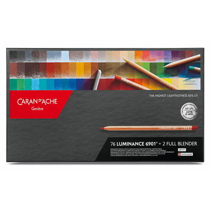 Box of 76 Colours LUMINANCE 6901™ + 2 Full Blender