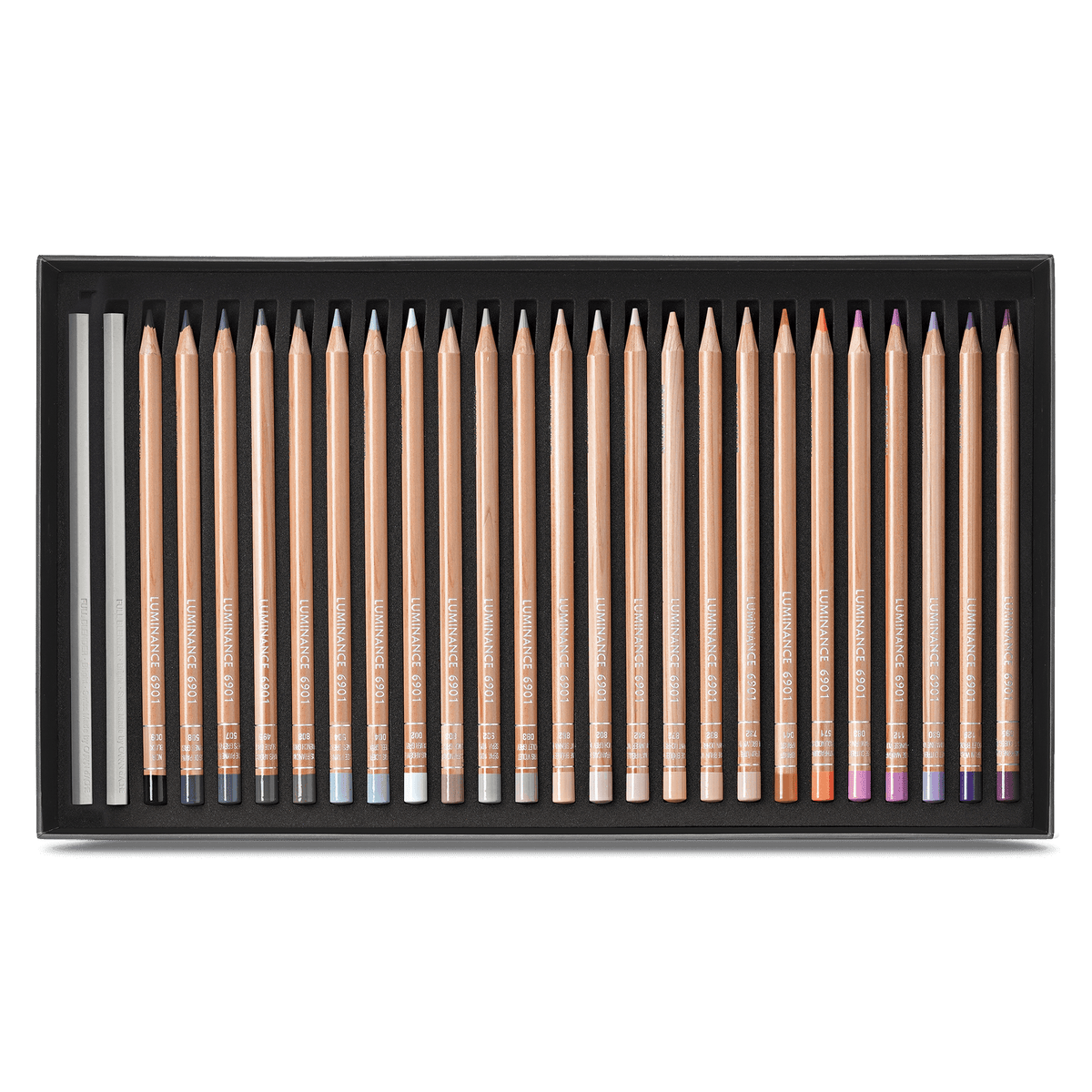 Box of 76 Colours LUMINANCE 6901™ + 2 Full Blender