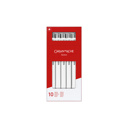 Box 10 Minenhalter 849™ CLASSIC LINE weiss