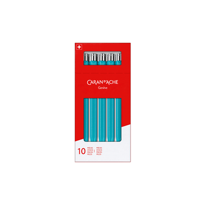 Scatola con 10 portamine 849™ COLORMAT-X Turchese