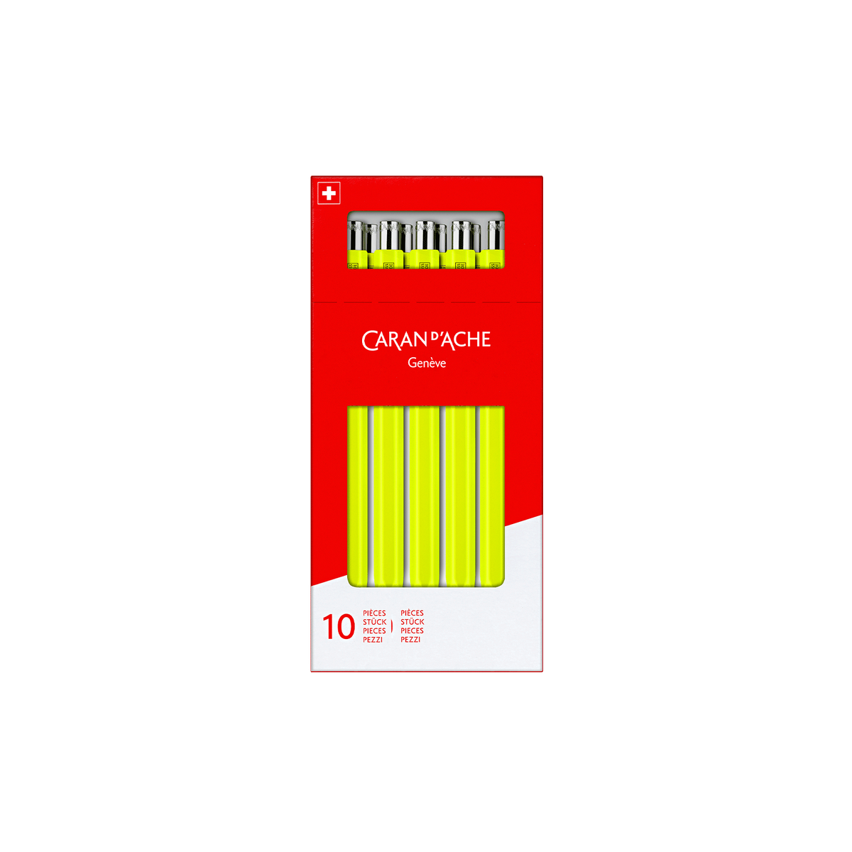 Scatola di 10 Portamine 849™ FLUO Gialli