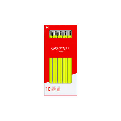 Scatola di 10 Portamine 849™ FLUO Gialli