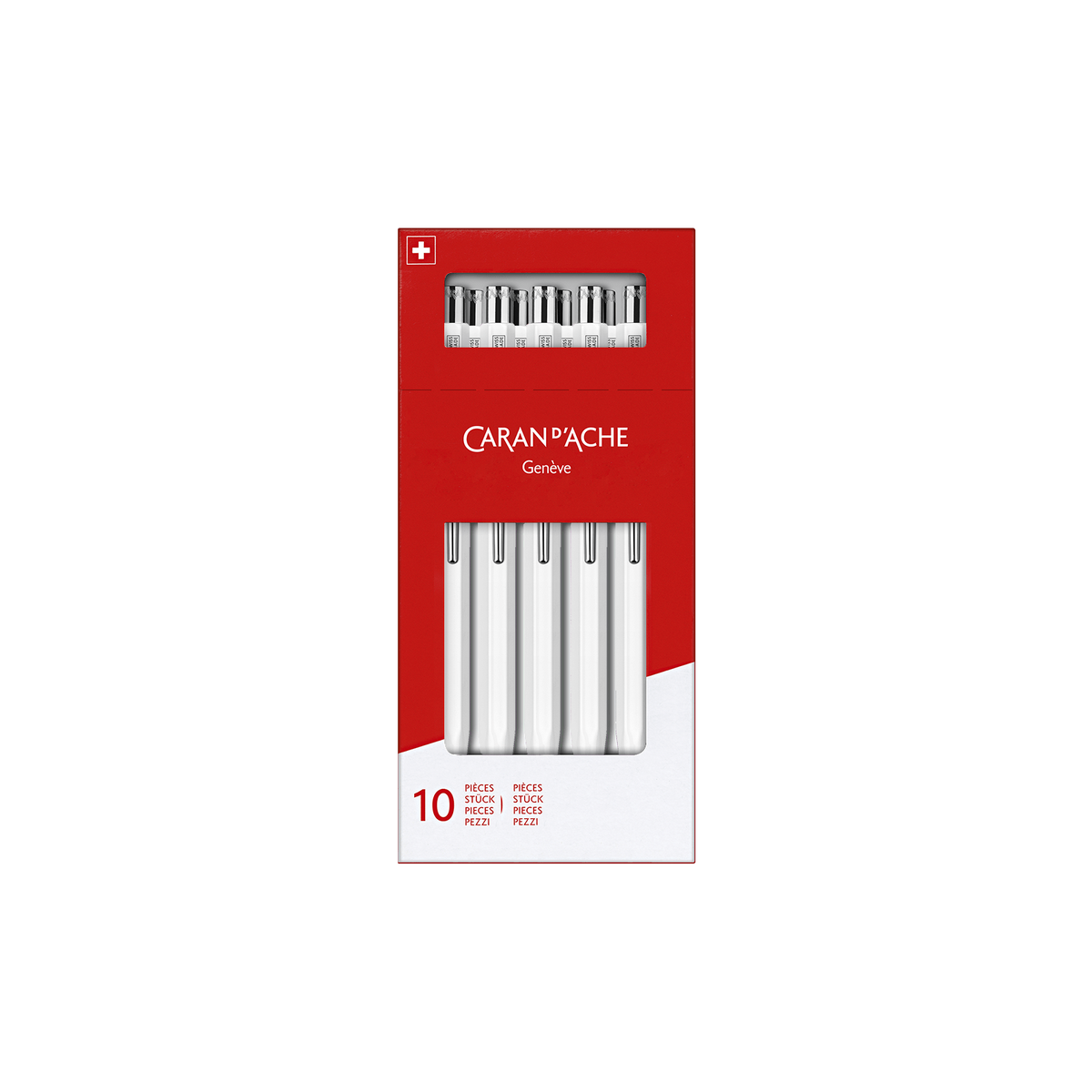 Boîte de 10 stylos bille 849™ CLASSIC LINE Blancs