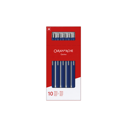Confezione da 10 penne a sfera 849™ CLASSIC LINE Blu Zaffiro