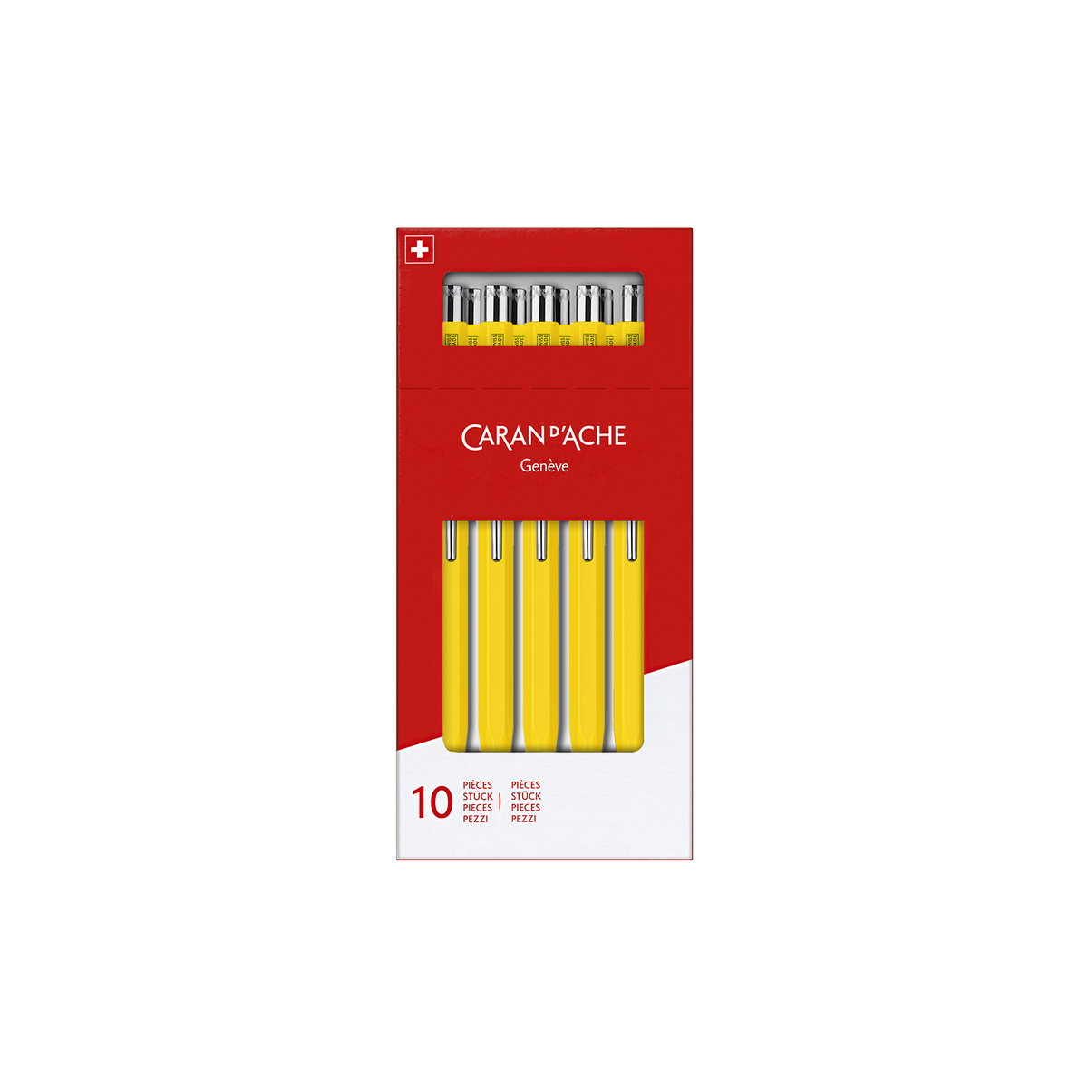 Boîte de 10 stylos bille 849™ CLASSIC LINE Jaunes