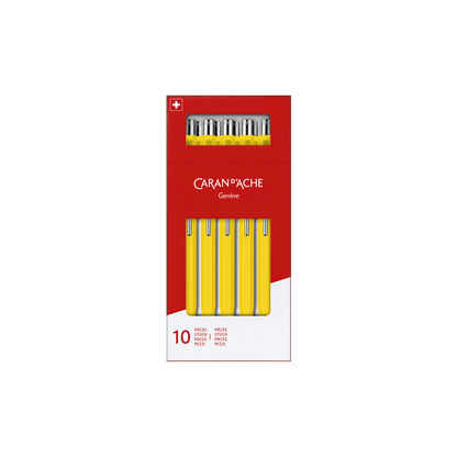 Boîte de 10 stylos bille 849™ CLASSIC LINE Jaunes