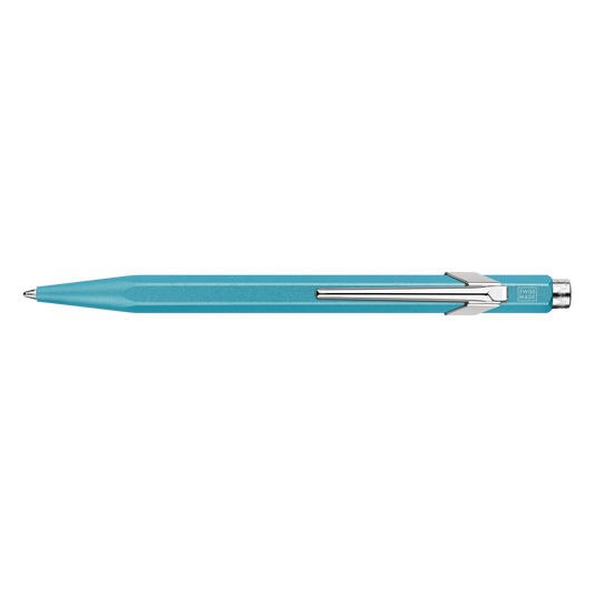 Boîte de 10 Stylos Bille 849™ COLORMAT-X Turquoises