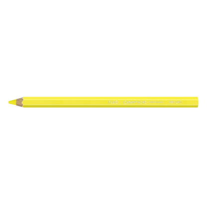 Boîte de 12 crayons MAXI Jaunes Fluo