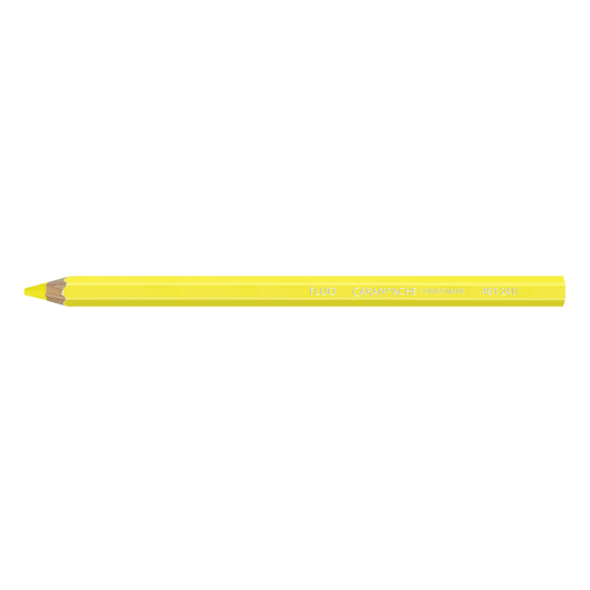Confezione da 12 matite MAXI Giallo Fluo