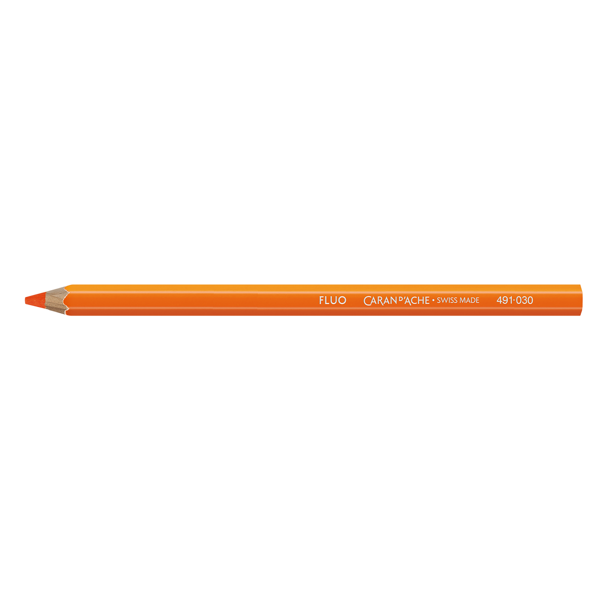 Boîte de 12 crayons MAXI Oranges Fluo