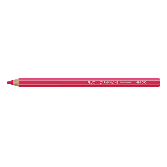 Confezione da 12 matite MAXI Rosa Fluo
