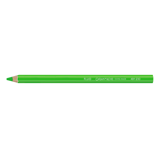 Confezione da 12 matite MAXI Verde Fluo