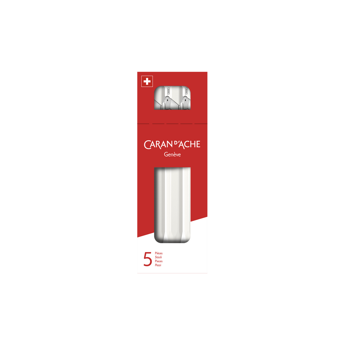 Boîte de 5 stylos Roller 849™ Vernis Blancs