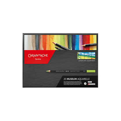 Landscape Box of 20 Colours MUSEUM Aquarelle