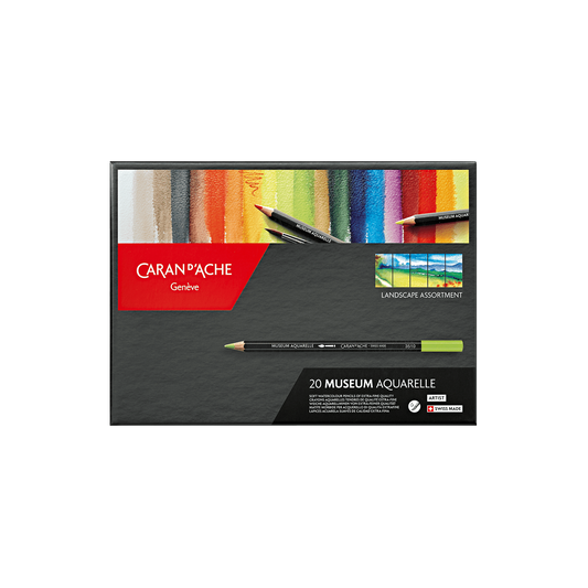 Landscape Box of 20 Colours MUSEUM Aquarelle