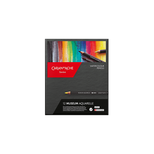 Standard Box of 12 Colours MUSEUM Aquarelle