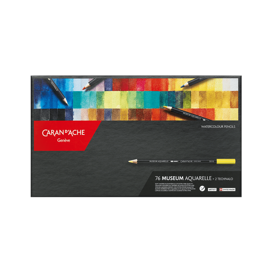 Standard Box of 76 Colours MUSEUM Aquarelle