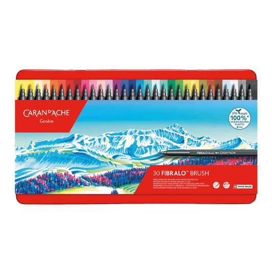 Box 30 Fibre-tipped Pens Fibralo™ Brush