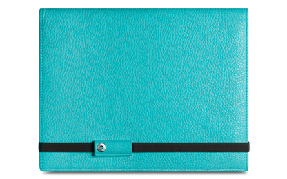 Cahier Cuir A5 LÉMAN TURQUOISE
