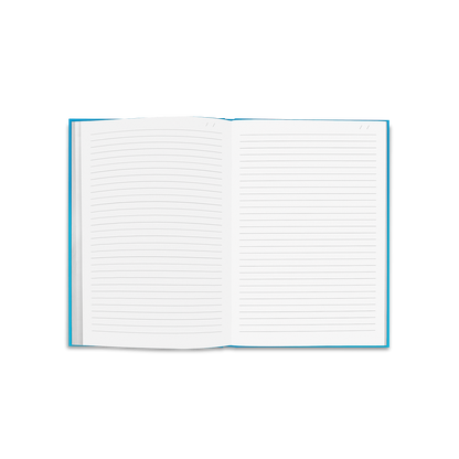 Notizbuch COLORMAT-X A5 Türkisblau