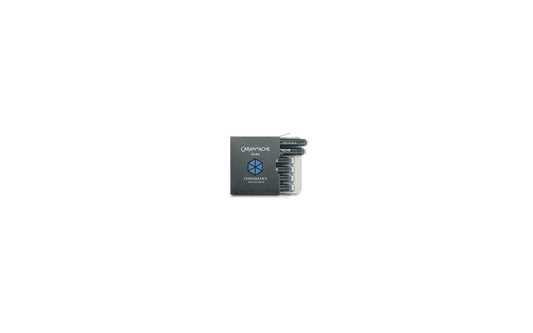 Box of 6 Ink Cartridges Fountain CHROMATICS Idyllic Blue