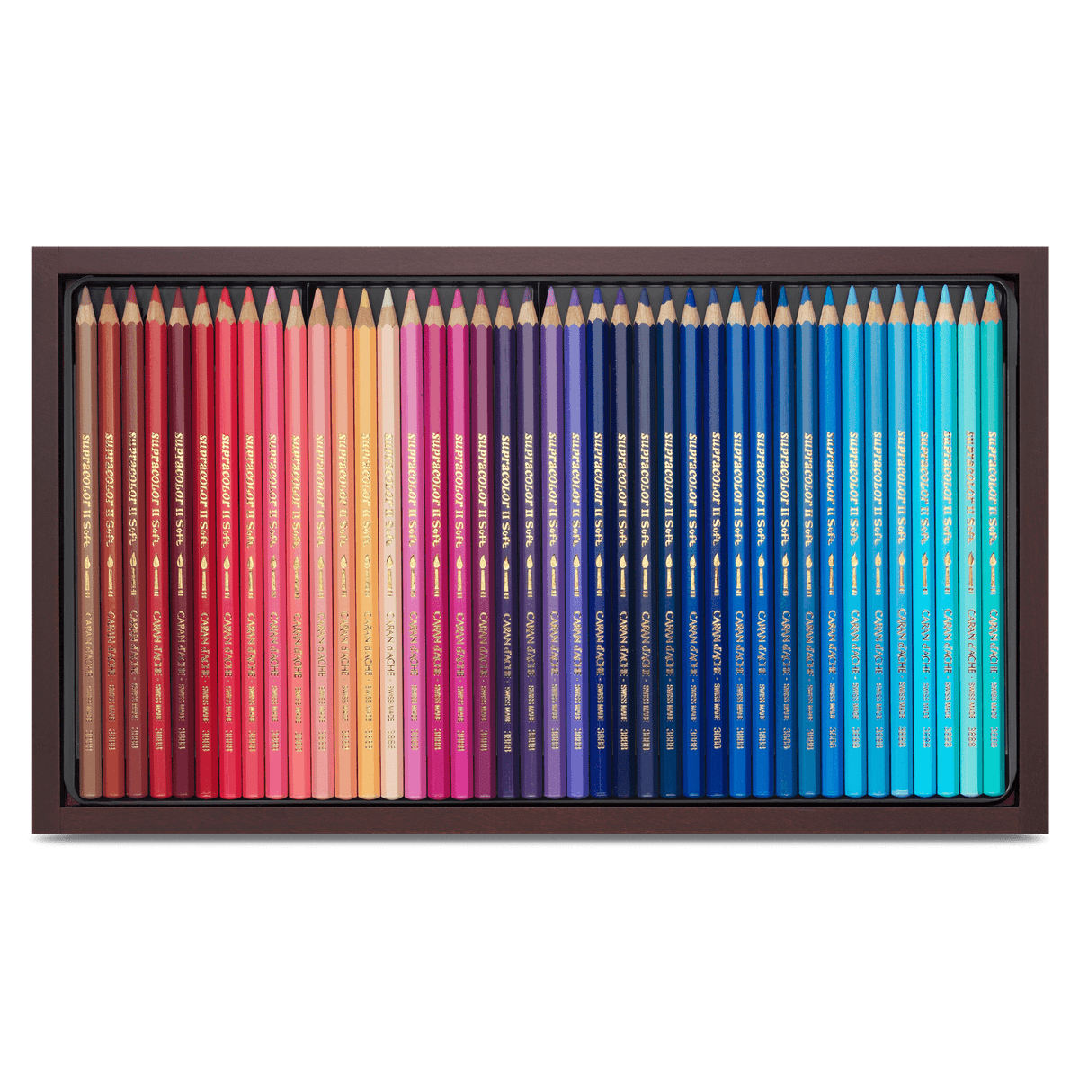 Holzkoffer 120 Farben SUPRACOLOR™ Aquarelle