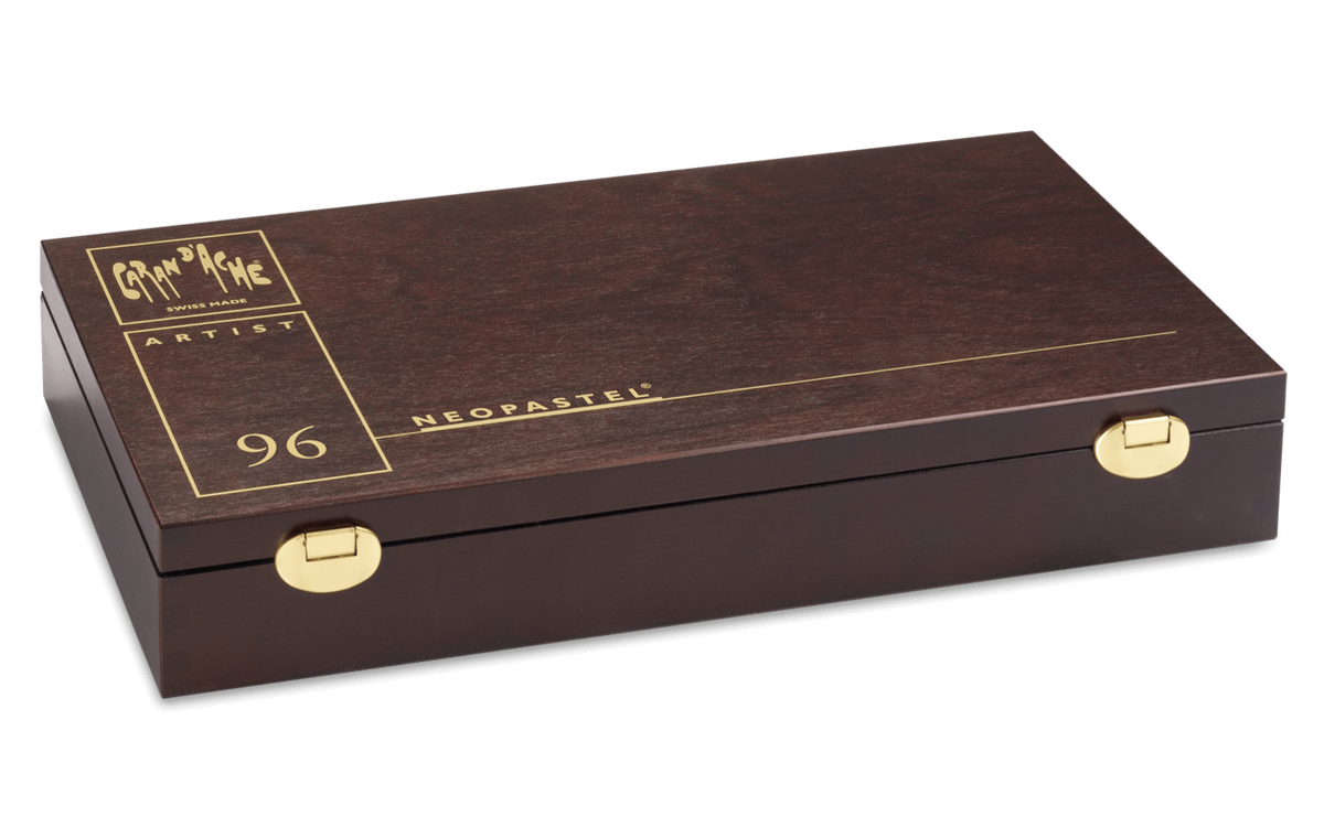 Holzkoffer 96 Pastelle NEOPASTEL™
