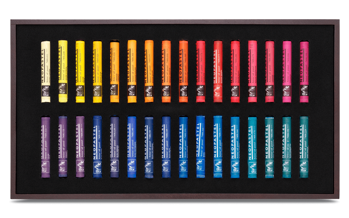 Holzkoffer 96 Pastelle NEOPASTEL™