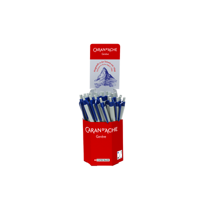 Becher mit 30 Kugelschreibern 825 Blau