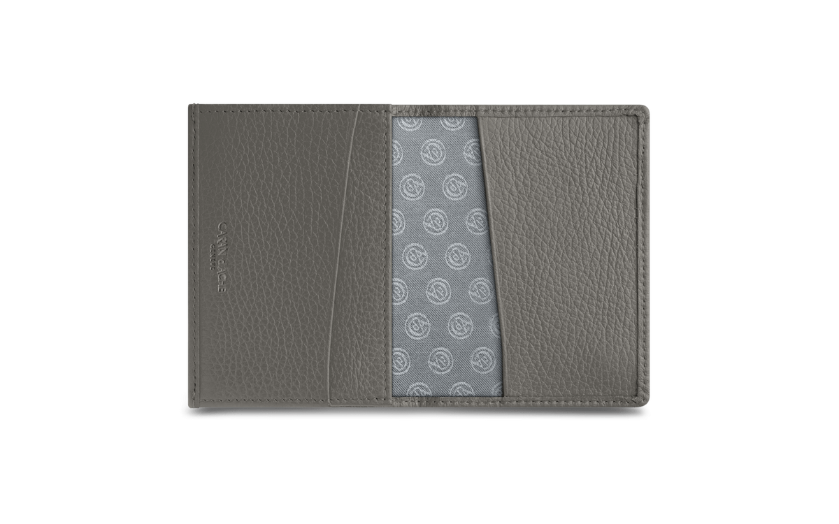 Étui Cartes de Visite LÉMAN GRIS
