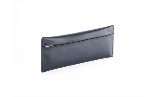 ETUI POUR STYLO ZIPPE BLEU NUIT