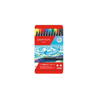 Confezione da 10 Pennarelli Fibralo™ Brush