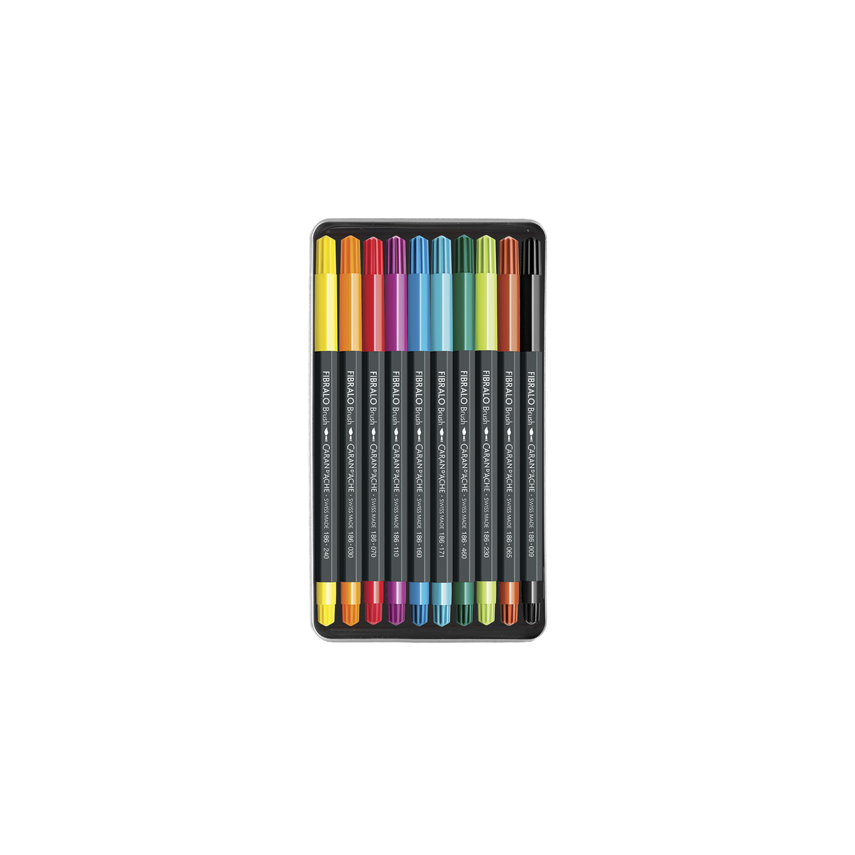 Confezione da 10 Pennarelli Fibralo™ Brush
