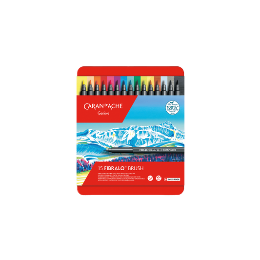 Box 15 Fibre-tipped Pens Fibralo™ Brush