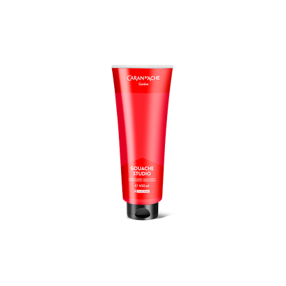Tube 450 ml Gouache Studio Carmin