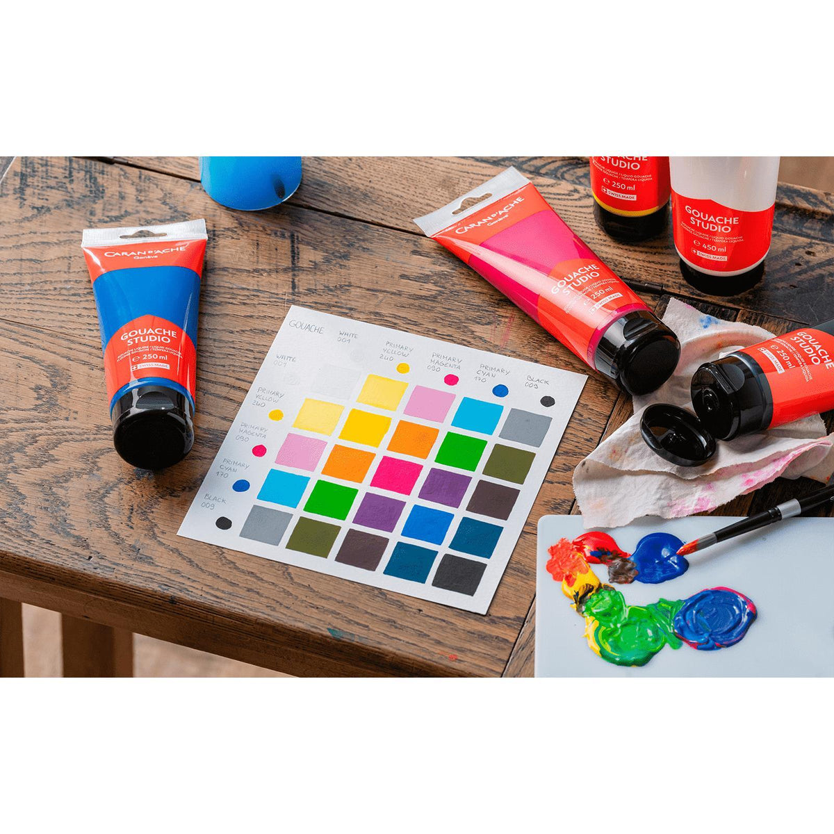 Tube 450 ml Gouache Studio Ocre